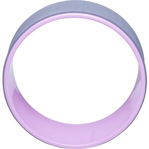 фото Колесо для йоги starfit yw-101, 32 см, серо-розовый