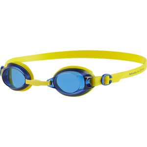 фото Очки для плавания speedo jet jr арт. 8-09298b567, синие линзы, желтая оправа