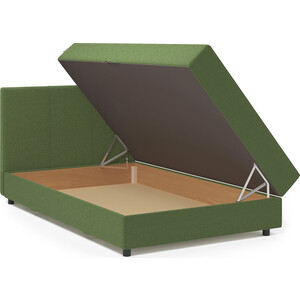 Кровать Шарм-Дизайн Классика 100 рогожка зеленый