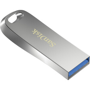 Флеш-диск Sandisk 128Gb Ultra Luxe SDCZ74-128G-G46 USB3.0 серебристый