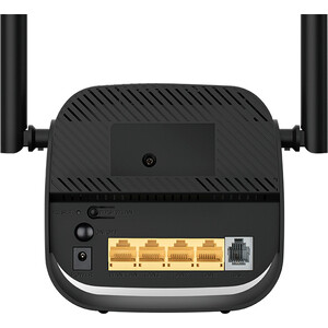 Роутер D-Link DSL-2750U (DSL-2750U/R1A) ADSL черный