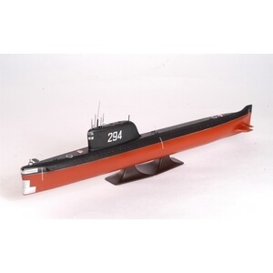 фото Сборная модель звезда советская атомная подводная лодка к-19, масштаб 1:350