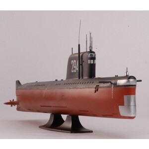 фото Сборная модель звезда советская атомная подводная лодка к-19, масштаб 1:350