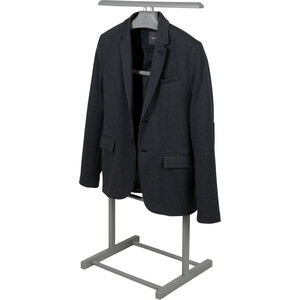 Вешалка костюмная Мебелик В 21Н серый (П0004671)