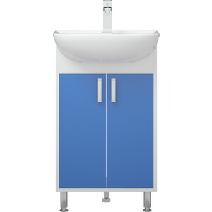Мебель для ванной Corozo Колор 50 синий/белый