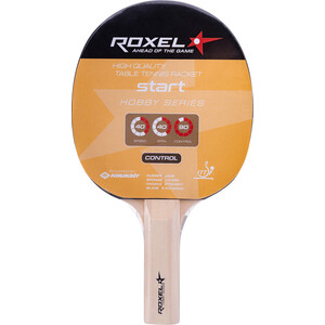 фото Набор для настольного тенниса roxel hobby start (2 ракетки + 3 мяча)