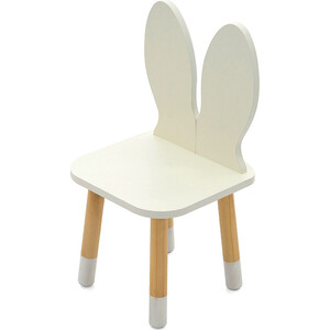 фото Детский стул бельмарко stumpa зайчик белый