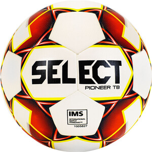 фото Мяч футбольный select pioneer tb арт. 810221-274, р.5, ims, 32 пан, гл.пу, термосш, бело-красно-желтый
