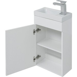 Мебель для ванной Aquanet Нота 40 L Moduo левая, белая