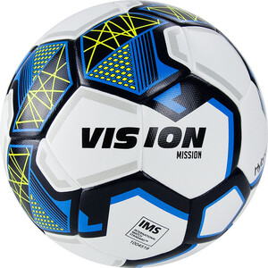 фото Мяч футбольный vision mission арт. fv321075, р.5, бело-синий