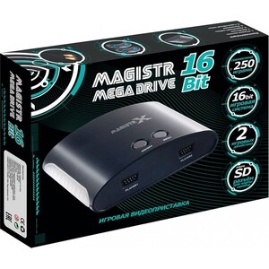 Игровая приставка Магистр Mega Drive 16Bit 250 игр