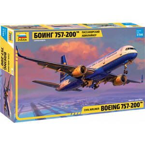 Сборная модель Звезда Пассажирский авиалайнер Боинг-757-200, 1/144 - ZV-7032, Пассажирский авиалайнер Боинг-757-200, 1/144 - ZV-7032
Сборная модель Звезда Пассажирский авиалайнер Боинг-757-200, 1/144 - ZV-7032, Пассажирский авиалайнер Боинг-757-200, 1/144 - ZV-7032