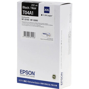 Картридж Epson WF-C8190/WF-C8690 Ink Cartridge XXL Black (C13T04A140), WF-C8190/WF-C8690 Ink Cartridge XXL Black (C13T04A140)
Картридж Epson WF-C8190/WF-C8690 Ink Cartridge XXL Black (C13T04A140), WF-C8190/WF-C8690 Ink Cartridge XXL Black (C13T04A140)