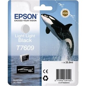 Картридж Epson SureColor SC-P600 Light Light Black (C13T76094010), SureColor SC-P600 Light Light Black (C13T76094010)
Картридж Epson SureColor SC-P600 Light Light Black (C13T76094010), SureColor SC-P600 Light Light Black (C13T76094010)