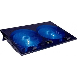 фото Подставка для ноутбука digma d-ncp170-2h 17'' 290x270x25 мм 2xusb 2x 160мм fan 700г черный