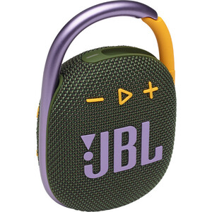 фото Портативная колонка jbl clip 4 (jblclip4grn) зеленая