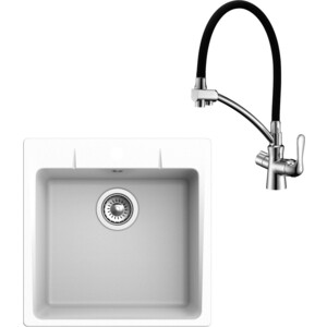 Кухонная мойка и смеситель Ewigstein G-50, Lemark Comfort LM3070C иней/хром, G-50, Lemark Comfort LM3070C иней/хром
Кухонная мойка и смеситель Ewigstein G-50, Lemark Comfort LM3070C иней/хром, G-50, Lemark Comfort LM3070C иней/хром