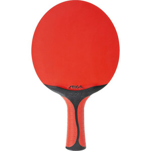 фото Ракетка для настольного тенниса stiga seasons flow, 361051, всепогодная, красно-черная
