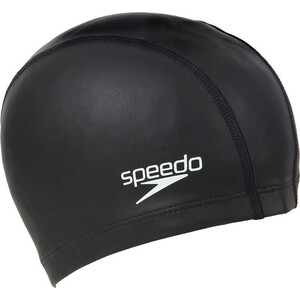 фото Шапочка для плавания speedo pace cap, 8-720640001a, черный, нейлон, полиуретан