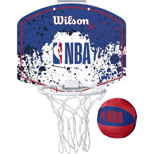 фото Набор для мини-баскетбола wilson team mini hoop, wtba1302nbard, щит с кольцом, мяч р.1