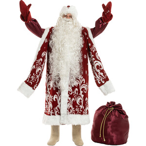 фото Bigarden костюм деда мороза ''боярский'' размер 50-56