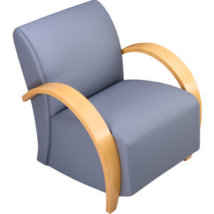 Кресло Ramart Design Паладин комфорт экокожа лайт грей