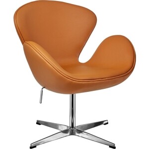 фото Кресло bradex swan chair оранжевый