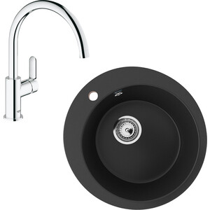 Кухонная мойка и смеситель Ulgran U-405-344 ультра-черный, Grohe BauEdge 31367000, U-405-344 ультра-черный, Grohe BauEdge 31367000
Кухонная мойка и смеситель Ulgran U-405-344 ультра-черный, Grohe BauEdge 31367000, U-405-344 ультра-черный, Grohe BauEdge 31367000