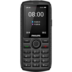 фото Мобильный телефон philips e218 xenium 32mb темно-серый (867000172561)
