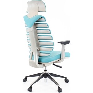 фото Эргономичное кресло everprof ergo grey ткань бирюзовый