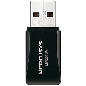 Сетевой адаптер WiFi Mercusys MW300UM N300 USB 2.0 (MW300UM)