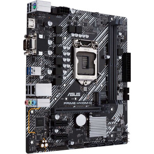 фото Материнская плата asus prime h410m-d soc-1200 intel h410 2xddr4 matx ac`97 8ch(7.1) gblan+vga+hdmi