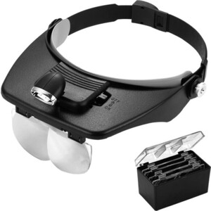 Лупа Kromatech налобная 1,2/1,8/2,5/3,5x, с подсветкой (1 LED) MG81001-F, налобная 1,2/1,8/2,5/3,5x, с подсветкой (1 LED) MG81001-F
Лупа Kromatech налобная 1,2/1,8/2,5/3,5x, с подсветкой (1 LED) MG81001-F, налобная 1,2/1,8/2,5/3,5x, с подсветкой (1 LED) MG81001-F