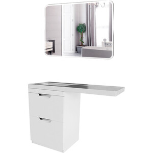 Мебель для ванной Mixline Атлантик 120х48 левая, белая