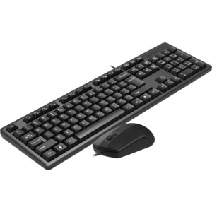 Комплект (клавиатура+мышь) A4Tech KK-3330S клав:черный мышь:черный USB (KK-3330S USB (BLACK))