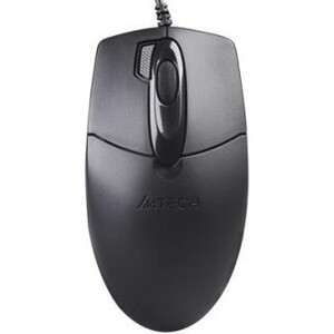 Мышь A4Tech OP-730D черный оптическая (1000dpi) USB (4but) (OP-730D)
