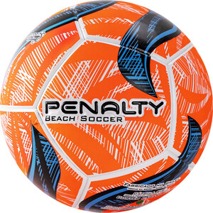 фото Мяч для пляжного футбола penalty bola beach soccer fusion ix, 5203501960-u, р. 5, оранжевый