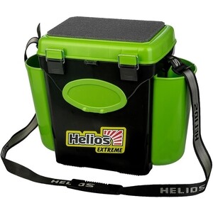 фото Ящик для зимней рыбалки helios fishbox односекционный (10л) зеленый