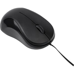 Мышь Oklick 115SR черный оптическая (1000dpi) USB для ноутбука (3but) (492888)