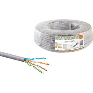 Витая пара TDM ELECTRIC U/UTP Cat 5e 4х2х24 AWG CCA (50м) PVC, серый народный, U/UTP Cat 5e 4х2х24 AWG CCA (50м) PVC, серый народный
Витая пара TDM ELECTRIC U/UTP Cat 5e 4х2х24 AWG CCA (50м) PVC, серый народный, U/UTP Cat 5e 4х2х24 AWG CCA (50м) PVC, серый народный