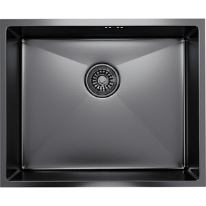 Кухонная мойка Mixline Pro 53х43 черный графит (4630099745696)