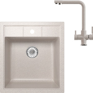 Кухонная мойка и смеситель Mixline ML-GM28 песочная 302, ML-GM28 песочная 302
Кухонная мойка и смеситель Mixline ML-GM28 песочная 302, ML-GM28 песочная 302
