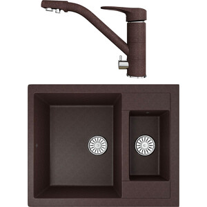 Кухонная мойка и смеситель Mixline ML-GM21 60х50 с малой чашей, шоколад 345 (4660105233251, 4660105234128), ML-GM21 60х50 с малой чашей, шоколад 345 (4660105233251, 4660105234128)
Кухонная мойка и смеситель Mixline ML-GM21 60х50 с малой чашей, шоколад 345 (4660105233251, 4660105234128), ML-GM21 60х50 с малой чашей, шоколад 345 (4660105233251, 4660105234128)