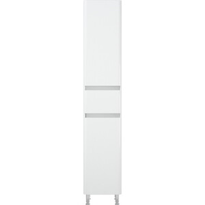 Шкаф-пенал Corozo Алабама 35 Z1 с корзиной, белый (SD-00000677)