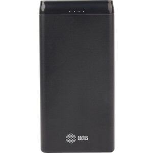 Мобильный аккумулятор Cactus CS-PBFSFT-10000 10000mAh 2.1A 2xUSB черный (CS-PBFSFT-10000)