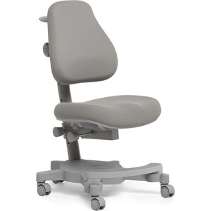 фото Комплект fundesk парта tulipa grey + кресло solidago grey