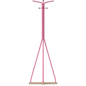 Вешалка напольная Мебелик Галилео 218 розовый, шимо (П0005254)