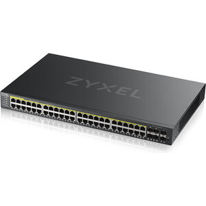Коммутатор ZyXEL NebulaFlex Pro GS2220-50HP Hybrid L2 PoE+ Switch, 19 "rack, 44xGE PoE +, 4xCombo (SFP / RJ-45 PoE+), 2x (GS2220-50HP-EU0101F)