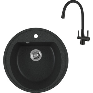 Кухонная мойка и смеситель GreenStone GRS-07-343 Lemark Comfort LM3075BL с сифоном, антрацит, GRS-07-343 Lemark Comfort LM3075BL с сифоном, антрацит
Кухонная мойка и смеситель GreenStone GRS-07-343 Lemark Comfort LM3075BL с сифоном, антрацит, GRS-07-343 Lemark Comfort LM3075BL с сифоном, антрацит