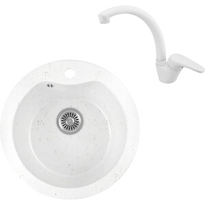Кухонная мойка и смеситель GreenStone GRS-08S-331 Kaiser County 55244-8 с сифоном, белая, GRS-08S-331 Kaiser County 55244-8 с сифоном, белая
Кухонная мойка и смеситель GreenStone GRS-08S-331 Kaiser County 55244-8 с сифоном, белая, GRS-08S-331 Kaiser County 55244-8 с сифоном, белая